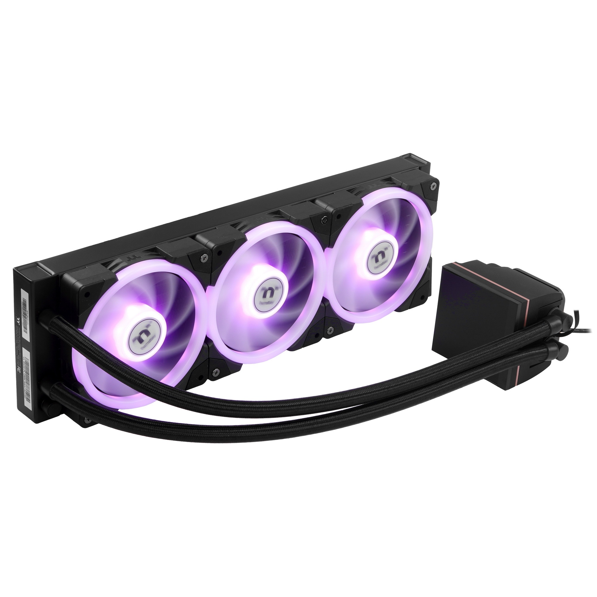 Система водяного охлаждения Thermaltake MAGFloe 360 Ultra ARGB Soc-AM5/AM4/1200/1700/1851 черный 4-p