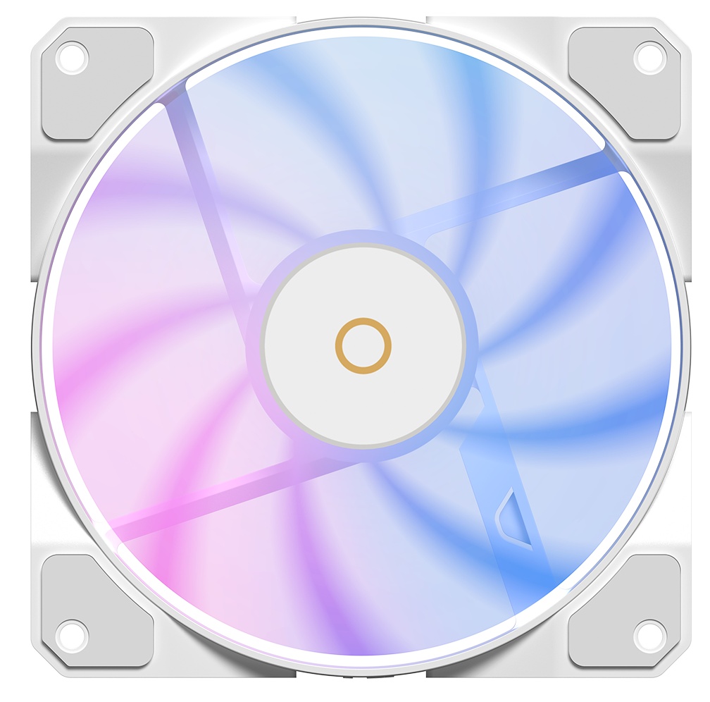 Вентилятор для корпуса Ocypus Beta F12 WH ARGB Reverse Blade White (Beta-F12-WH1AM01X-GL)