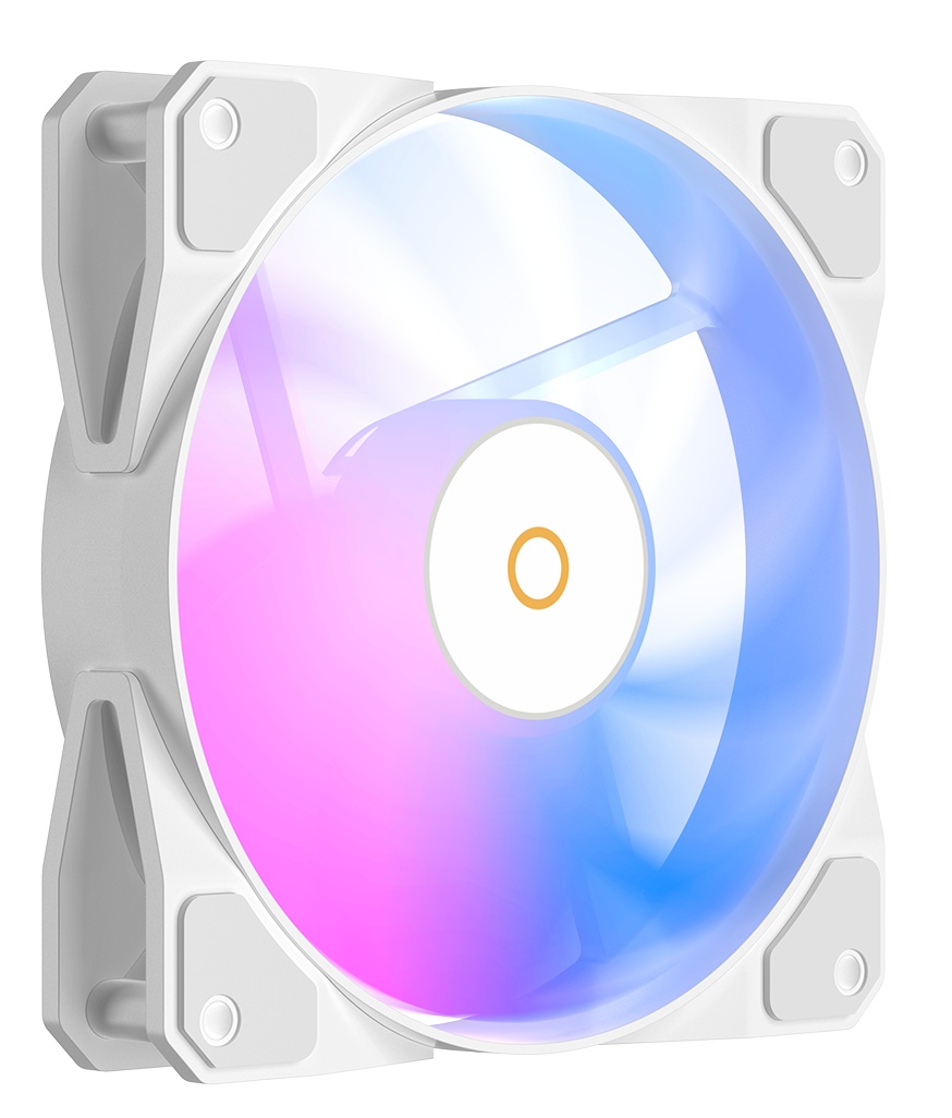 Вентилятор для корпуса Ocypus Beta F12 WH ARGB Reverse Blade White (Beta-F12-WH1AM01X-GL)