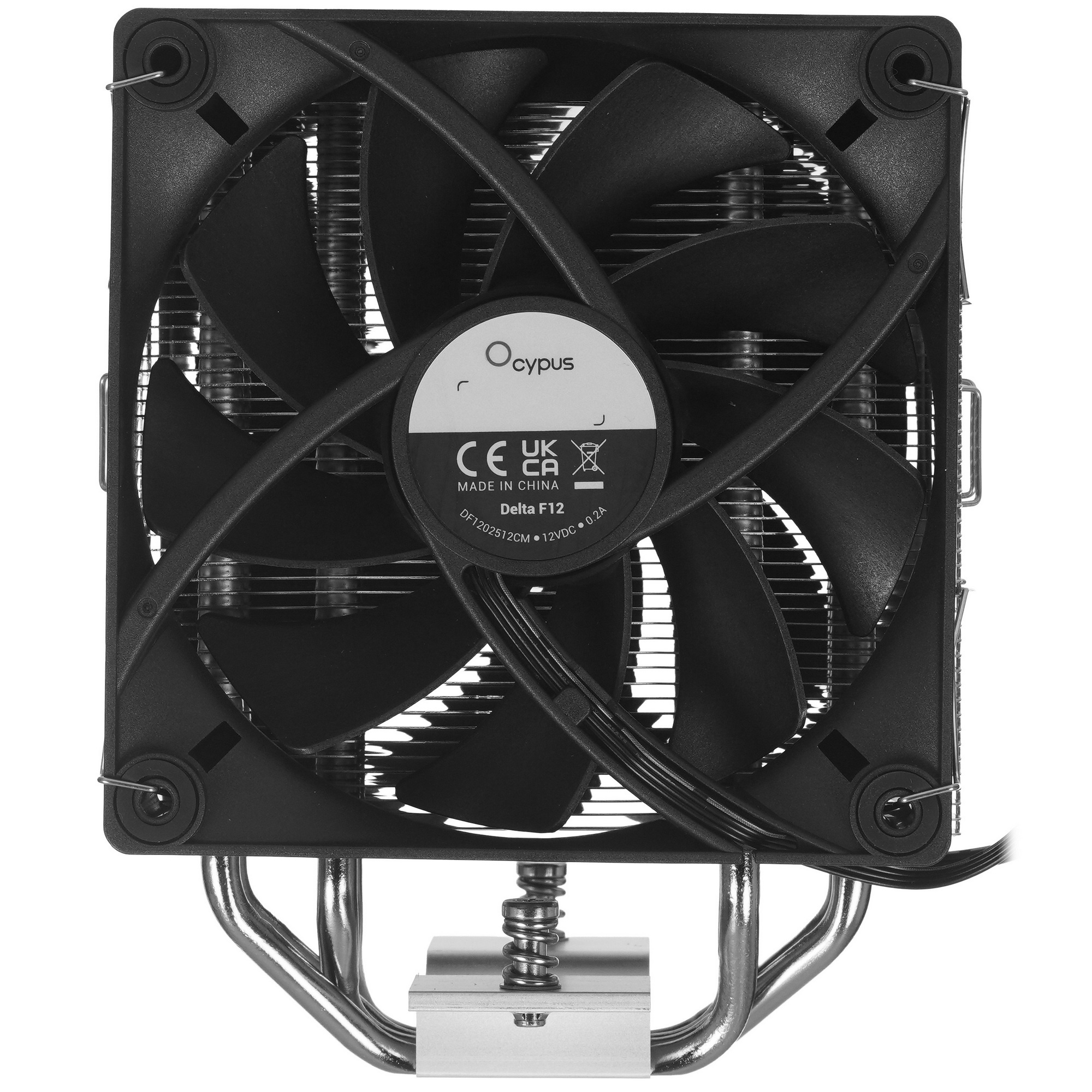 Кулер для процессора Ocypus Delta A40 Elite BK Dual Fan (Delta-A40-BK2NNWN00X-GL)