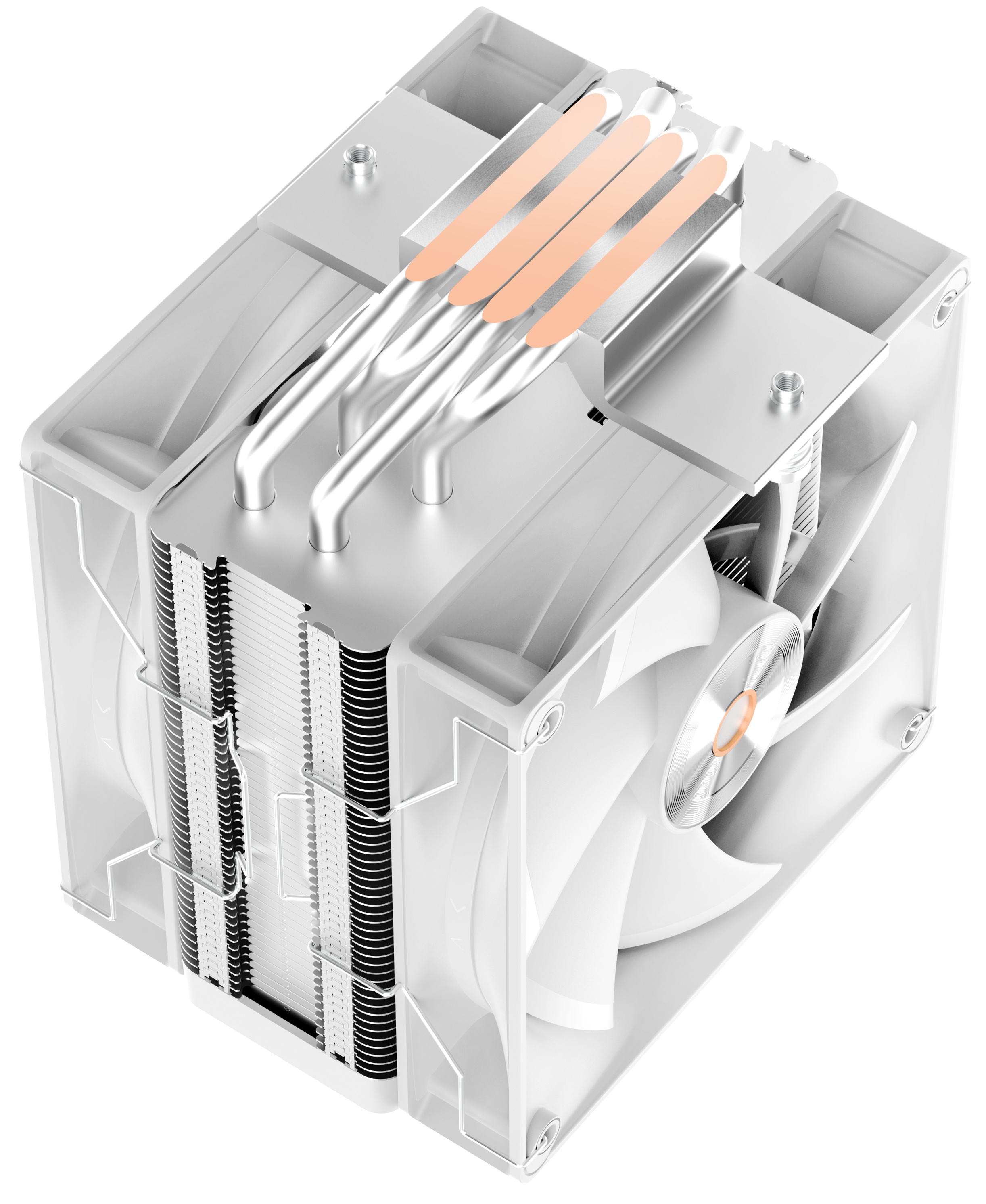 Кулер для процессора Ocypus Delta A40 Elite WH Dual Fan (Delta-A40-WH2NNWN00X-GL)