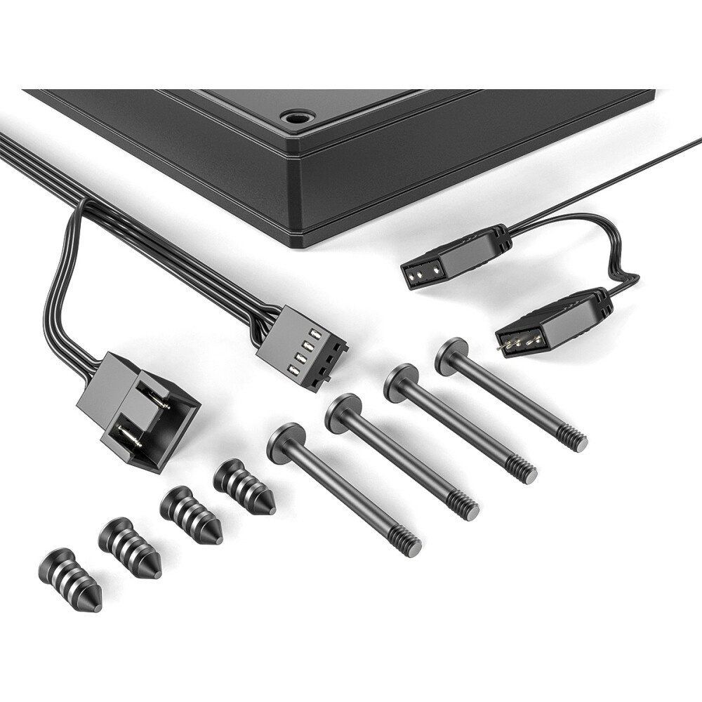 Вентилятор для корпуса Formula V Line AIR FUSION 3 WH REVERSE, 360x120x28mm, ARBG 3pin + PWM 4pin, 5