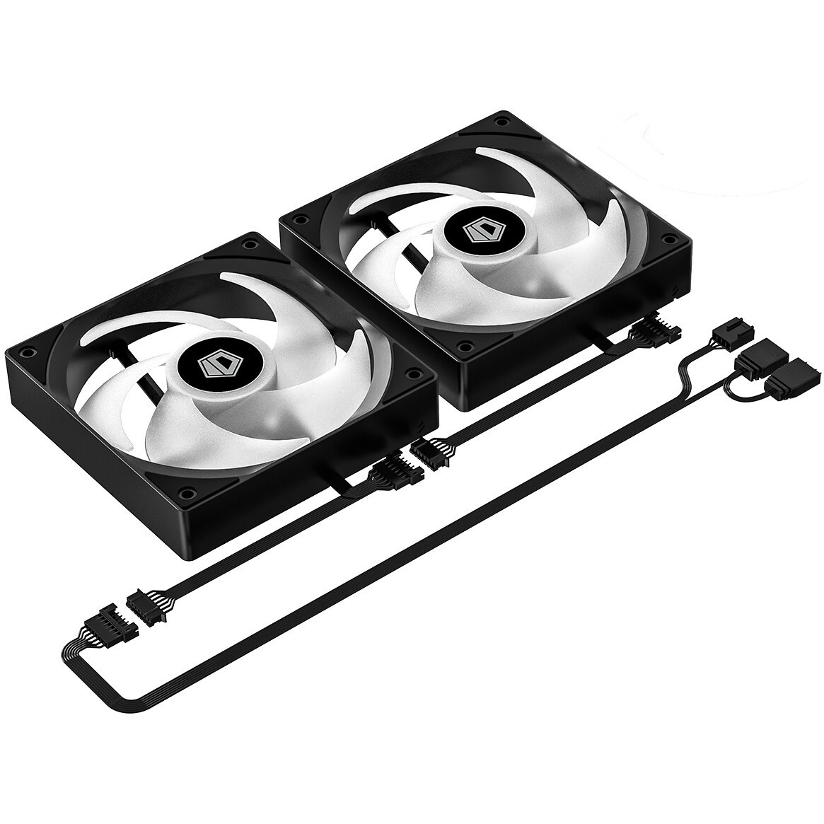 Система жидкостного охлаждения Formula V Line Cryo Wing Digi 240 BK, 240mm, LCD 2.73", 2x120mm, ARGB
