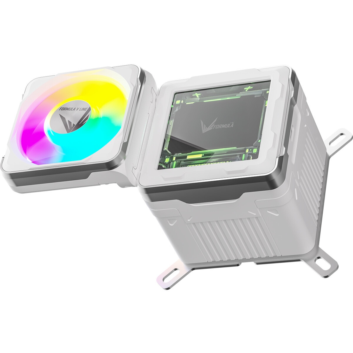 Система жидкостного охлаждения Formula V Line Cryo Wing Digi 360 BK, 360mm, LCD 2.73", 3x120mm, ARGB