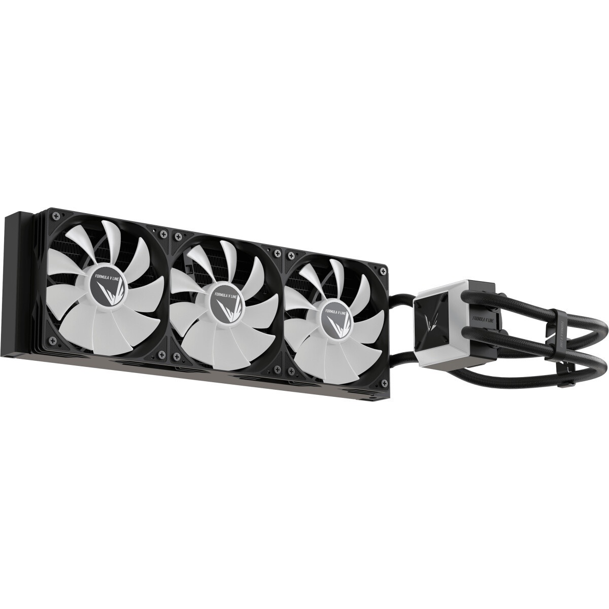 Система жидкостного охлаждения Formula V Line Cryo Wing Digi 360 BK, 360mm, LCD 2.73", 3x120mm, ARGB