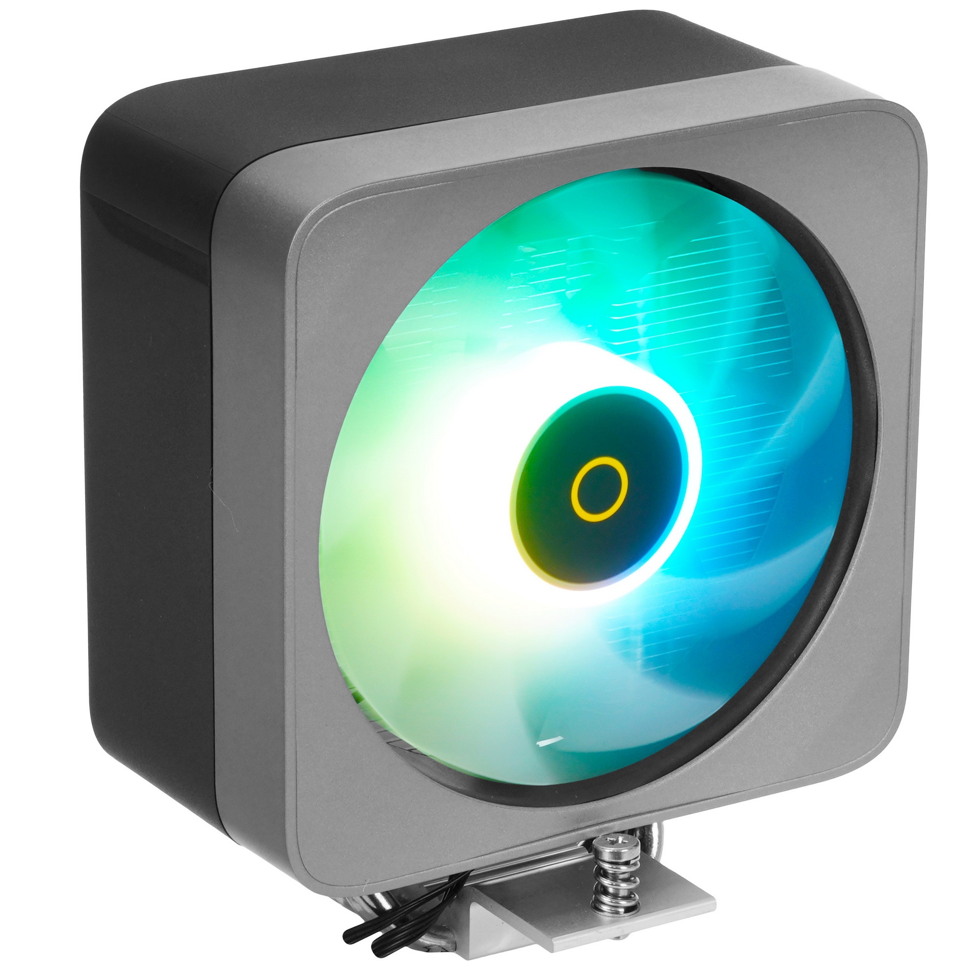 Кулер для процессора Ocypus Delta A40 EX BK ARGB, 120mm ARGB FAN, 4 HEAT PIPES, 4-PIN PWM, 500-1800