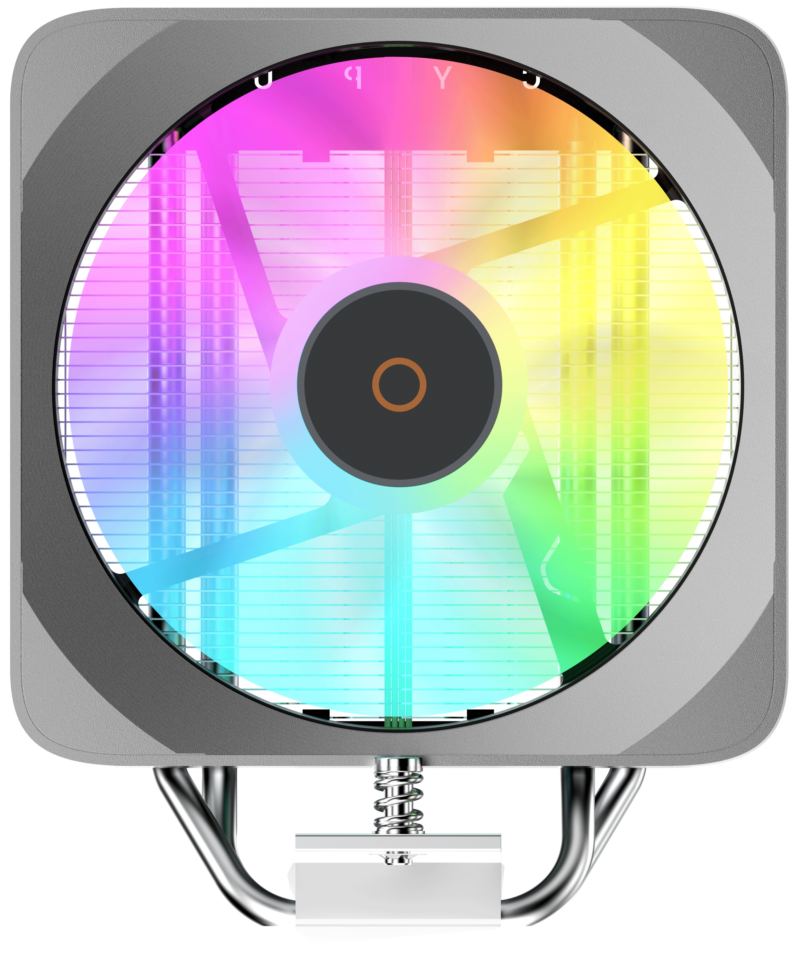 Кулер для процессора Ocypus Delta A40 EX BK Digital, 120mm ARGB FAN, Top Display Panel, 4 HEAT PIPES