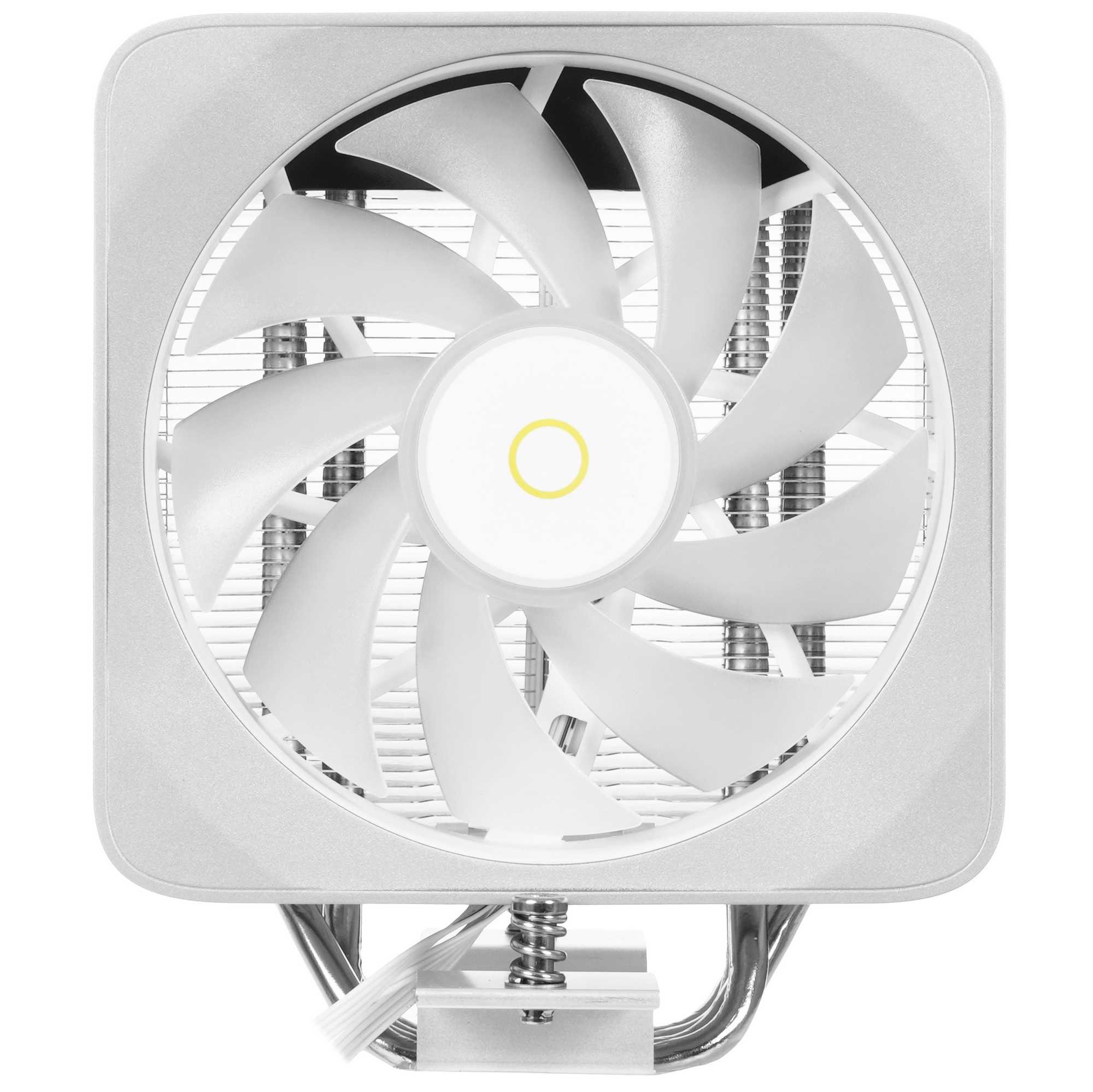 Кулер для процессора Ocypus Delta A40 EX WH Digital, 120mm ARGB FAN, Top Display Panel, 4 HEAT PIPES