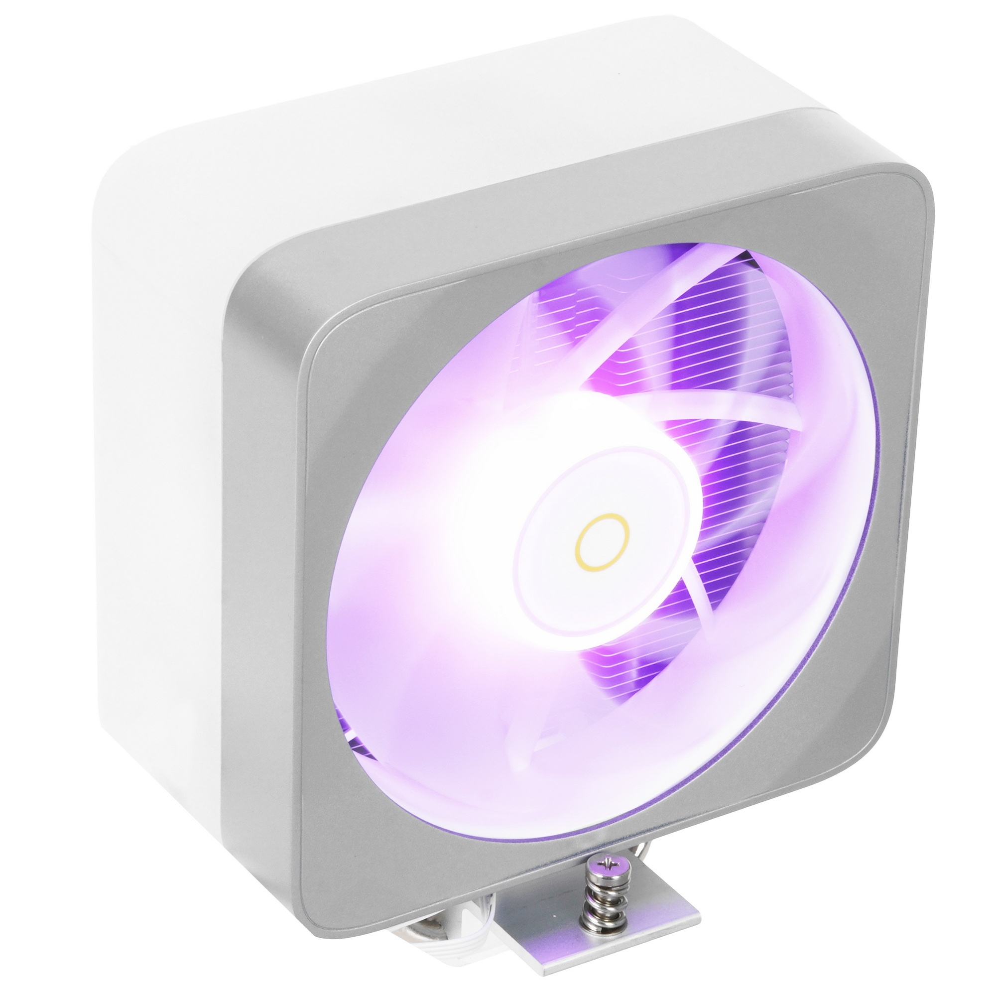 Кулер для процессора Ocypus Delta A40 EX WH Digital, 120mm ARGB FAN, Top Display Panel, 4 HEAT PIPES