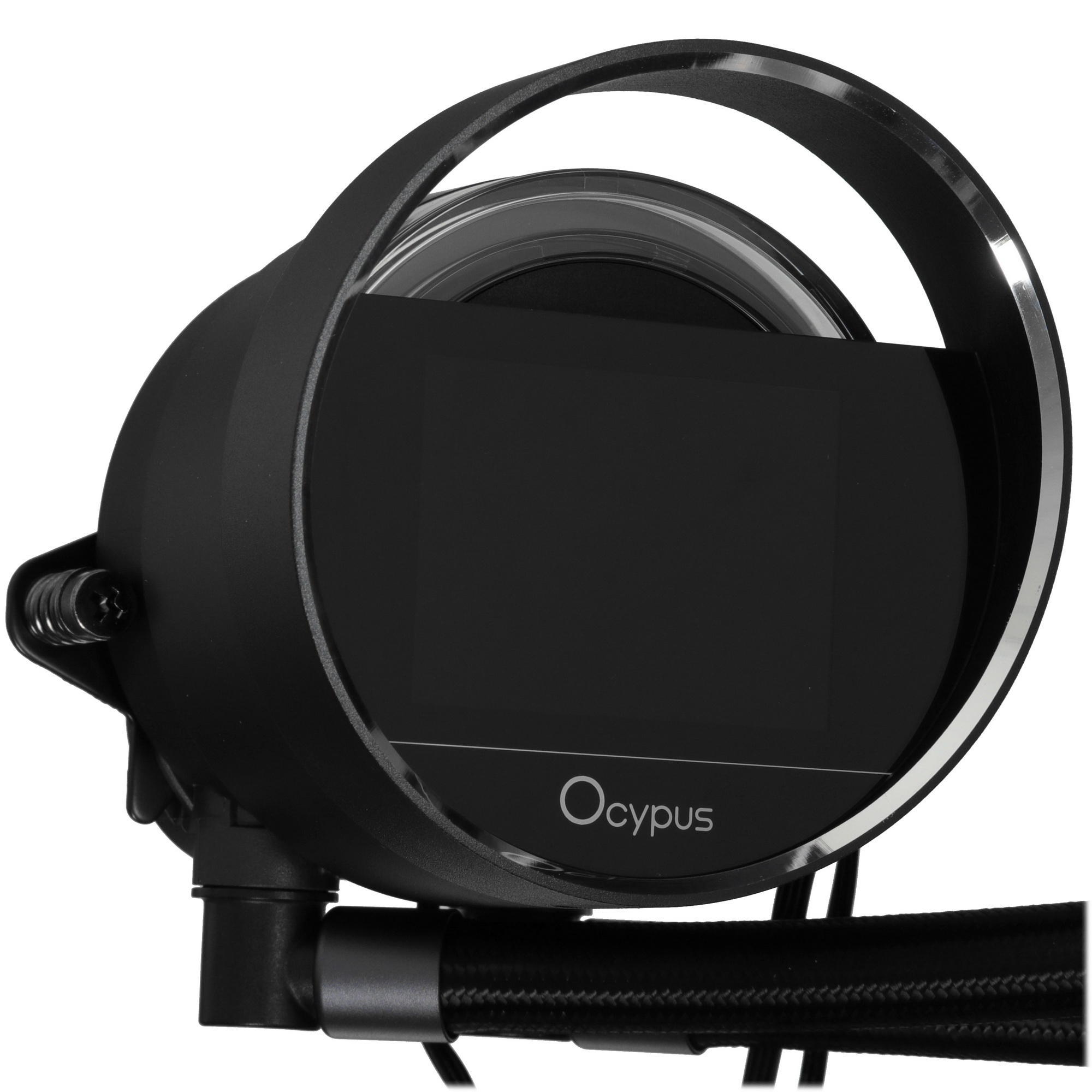 Система охлаждения Ocypus Sigma L24 BK ARGB, 240mm, LCD Pump 2.4", 2x120mm ARGB fans, LGA115X/1200/1