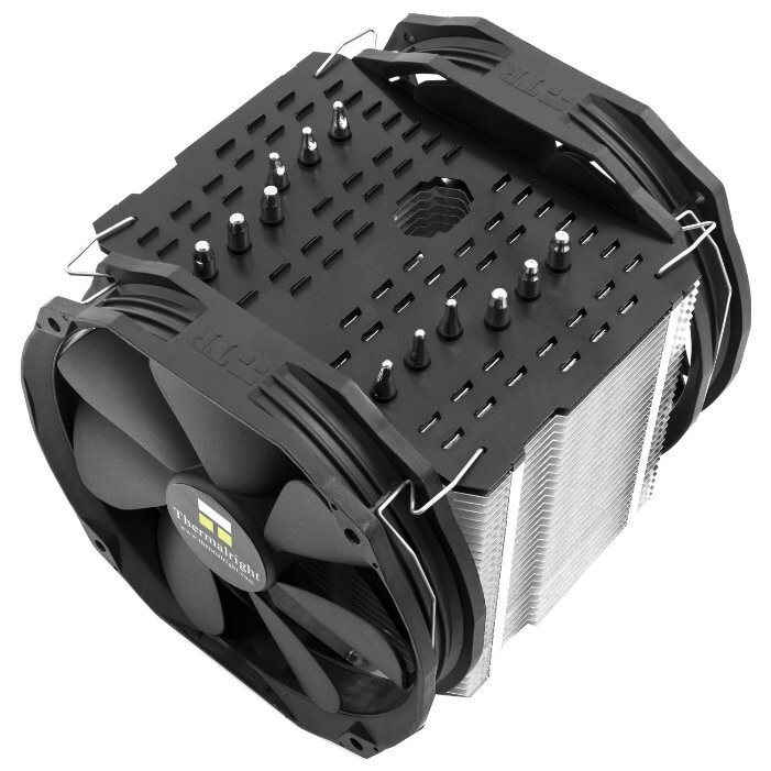Устройство охлаждения(кулер) Thermalright ARO-M14O Soc-AM5/AM4 черный/белый 4-pin 15-21dB Al+Cu 240W