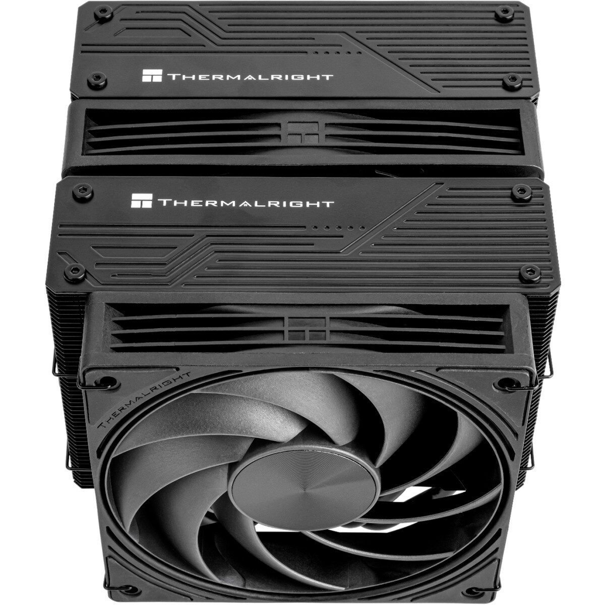 Устройство охлаждения(кулер) Thermalright ARO-M14O Soc-AM5/AM4 черный/белый 4-pin 15-21dB Al+Cu 240W