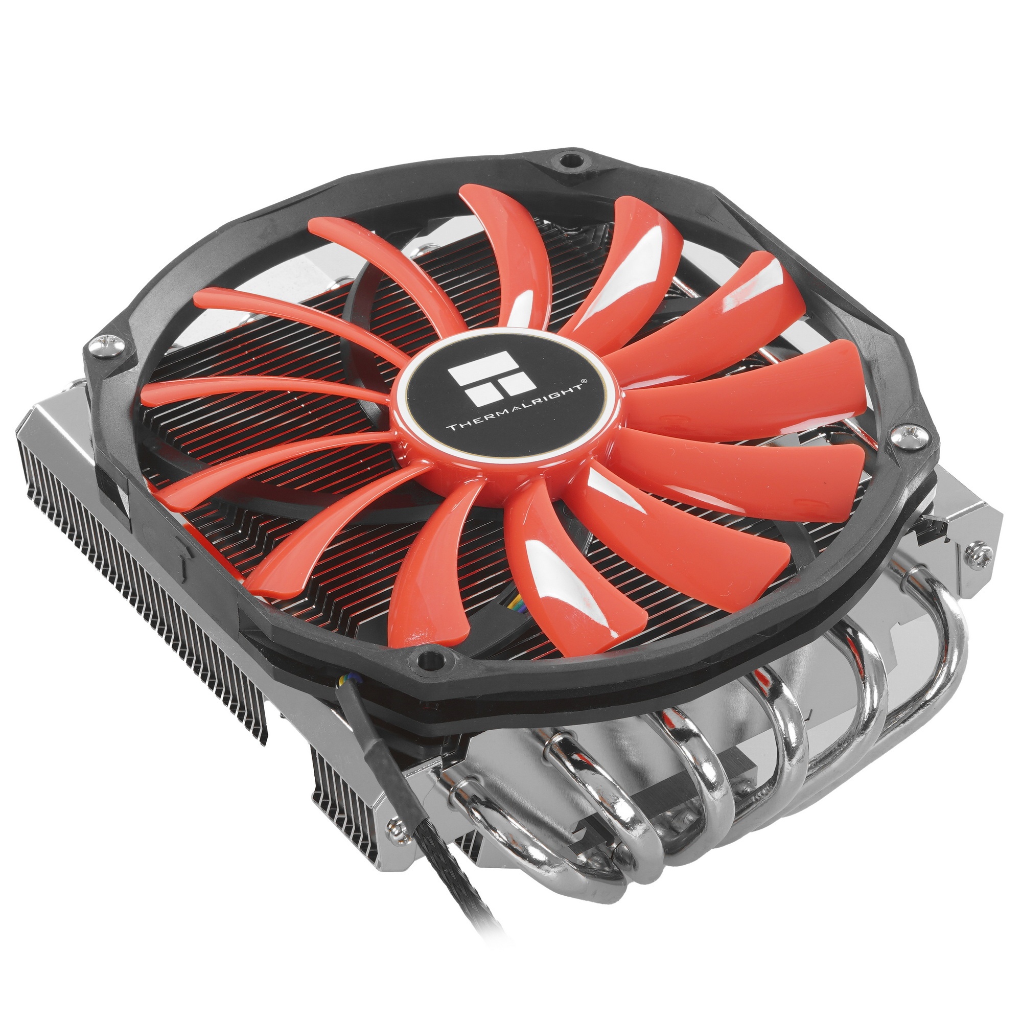 Устройство охлаждения(кулер) Thermalright AXP-200-R Soc-AM5/AM4/1151/1200/2066/1700 черный/красный 4