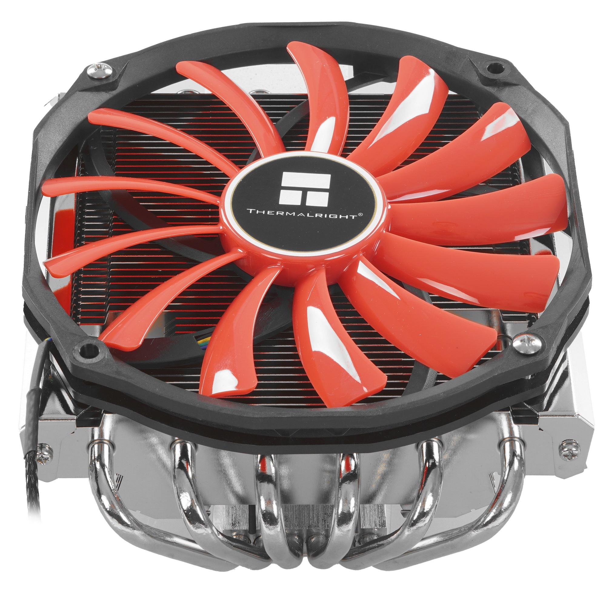 Устройство охлаждения(кулер) Thermalright AXP-200-R Soc-AM5/AM4/1151/1200/2066/1700 черный/красный 4