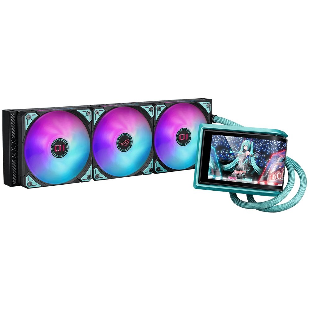 Жидкостная система охлаждения ASUS ROG RYUO IV 360 ARGB MIKU