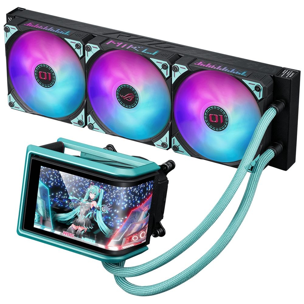Жидкостная система охлаждения ASUS ROG RYUO IV 360 ARGB MIKU