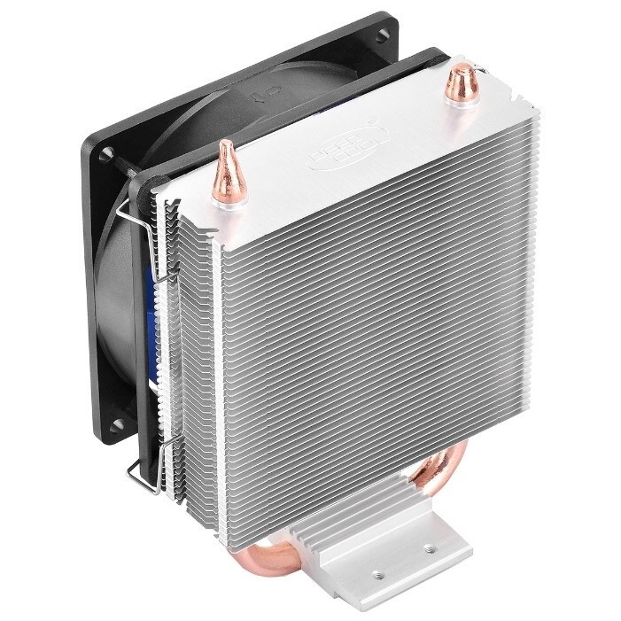 Кулер для процессора DEEPCOOL ICE BLADE 100 PWM 1700 синий, 92 мм, алюминий/медь, 2200 об/мин, 29 дБ