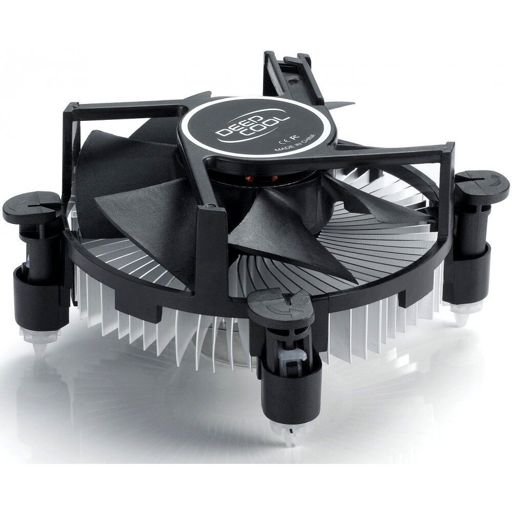 Кулер для процессора DEEPCOOL ICE BLADE 100 PWM 1700 синий, 92 мм, алюминий/медь, 2200 об/мин, 29 дБ