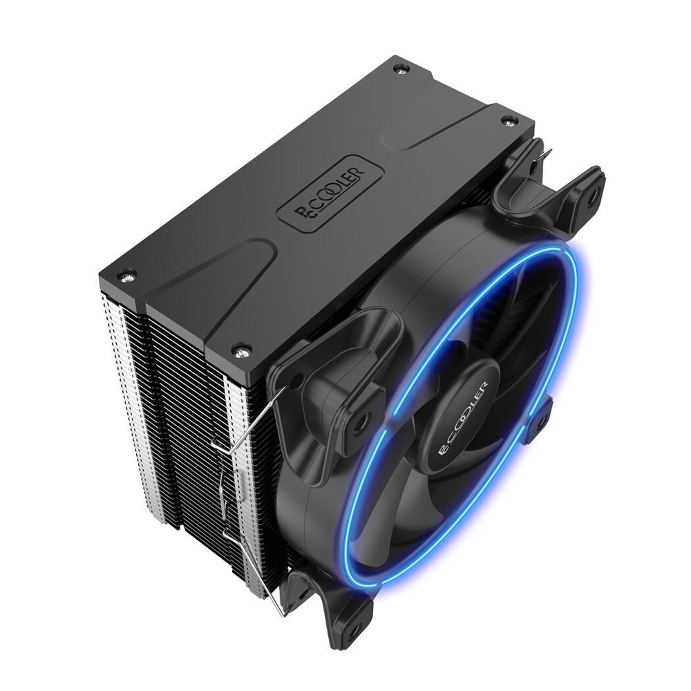 Кулер PCCooler GI-X6B V2 S775/115X/20XX/AM2/AM3/AM4 (24 шт/кор, TDP 160W, вент-р 120мм с PWM, Blue L
