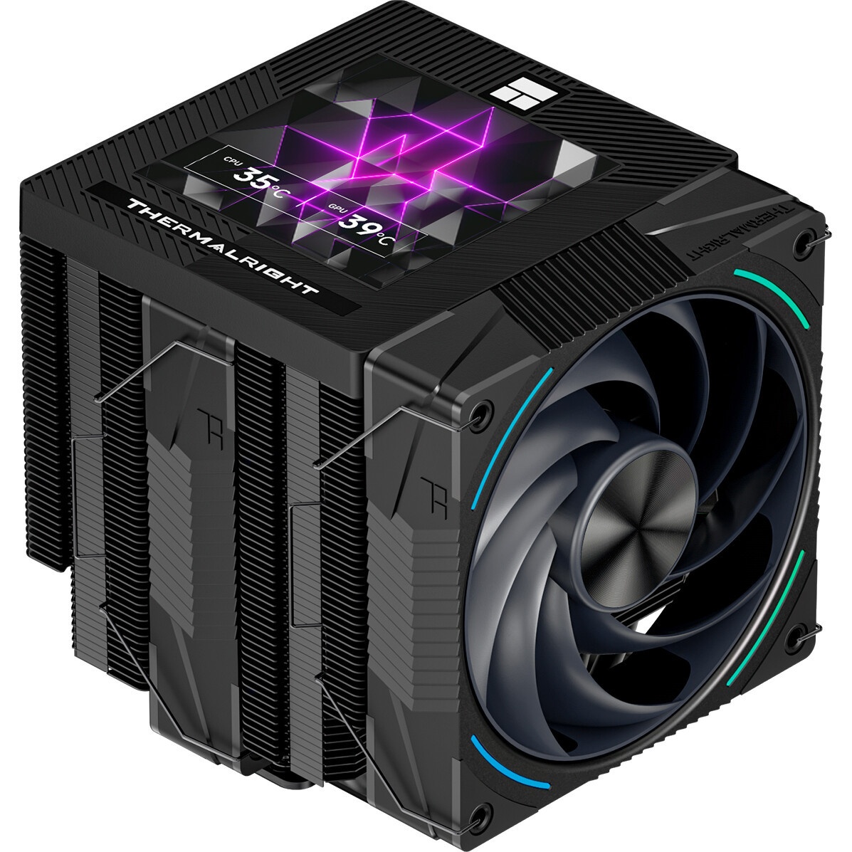 Устройство охлаждения(кулер) Thermalright SI-100-WH-ARGB Soc-AM5/AM4/1151/1200/2066/1700 4-pin 26.1d
