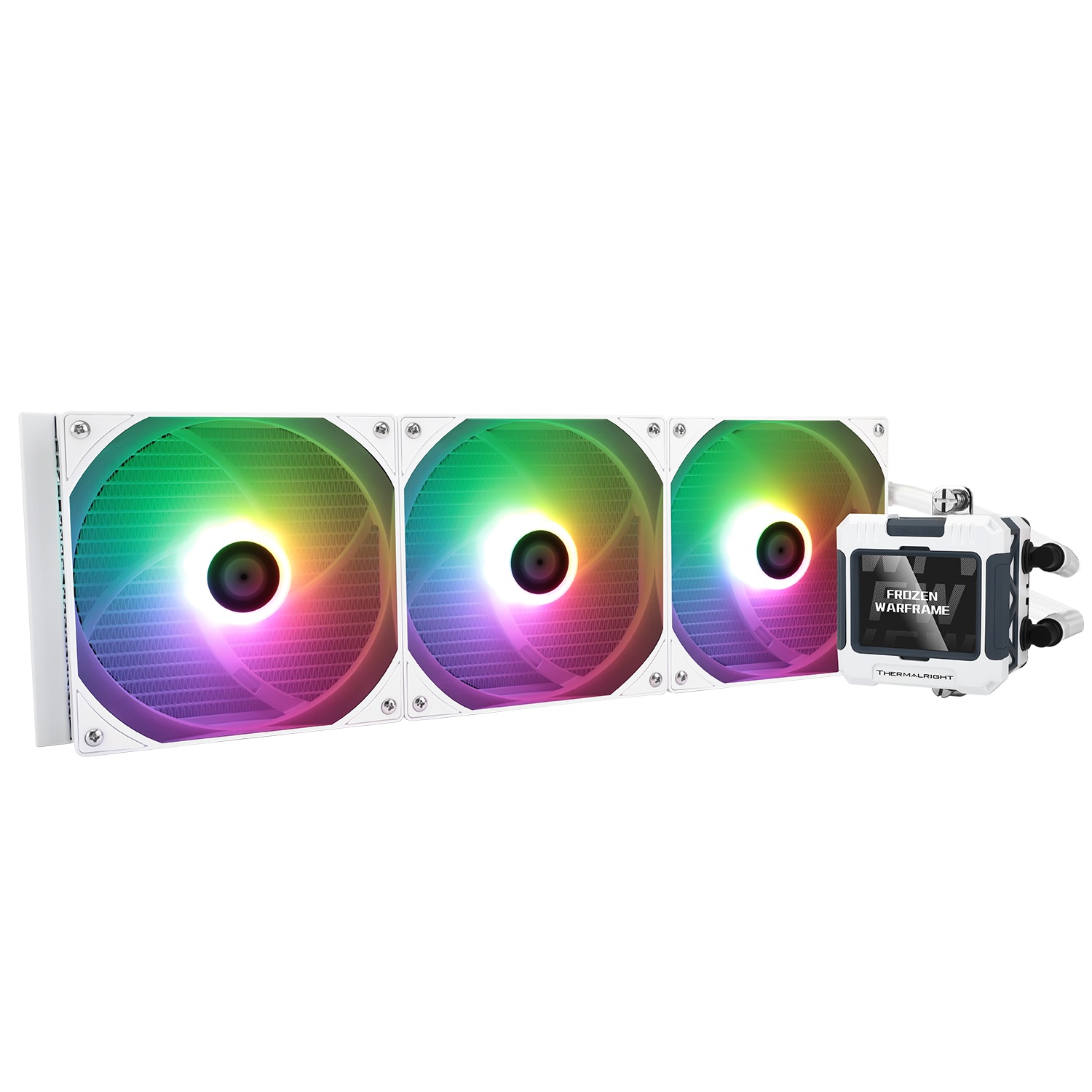 Водяное охлаждение для процессора Thermalright Frozen Warframe 420 ARGB (420mm, LED, White, ARGB/ Fa