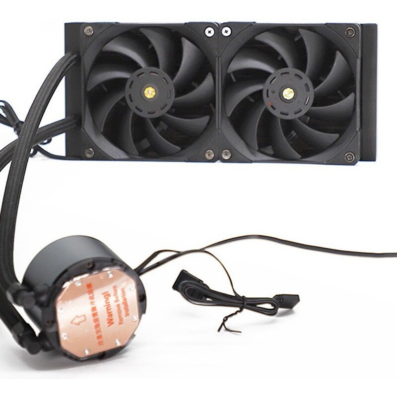 Водяное охлаждение для процессора Thermalright Grand Vision 240 (240mm, LED, Black, ARGB/ Fans: 2x12