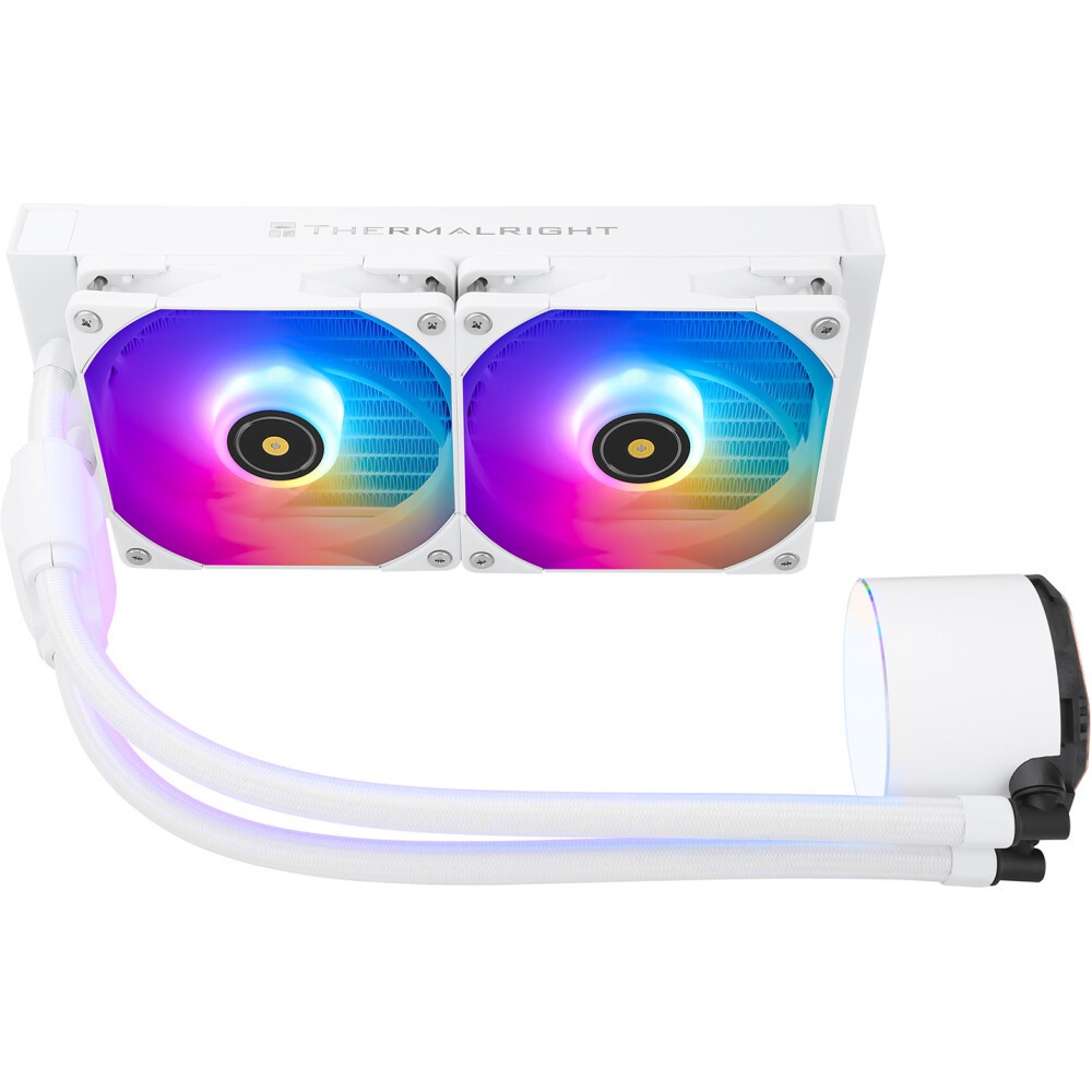 Водяное охлаждение для процессора Thermalright Grand Vision 240 (240mm, LED, White, ARGB/ Fans: 2x12
