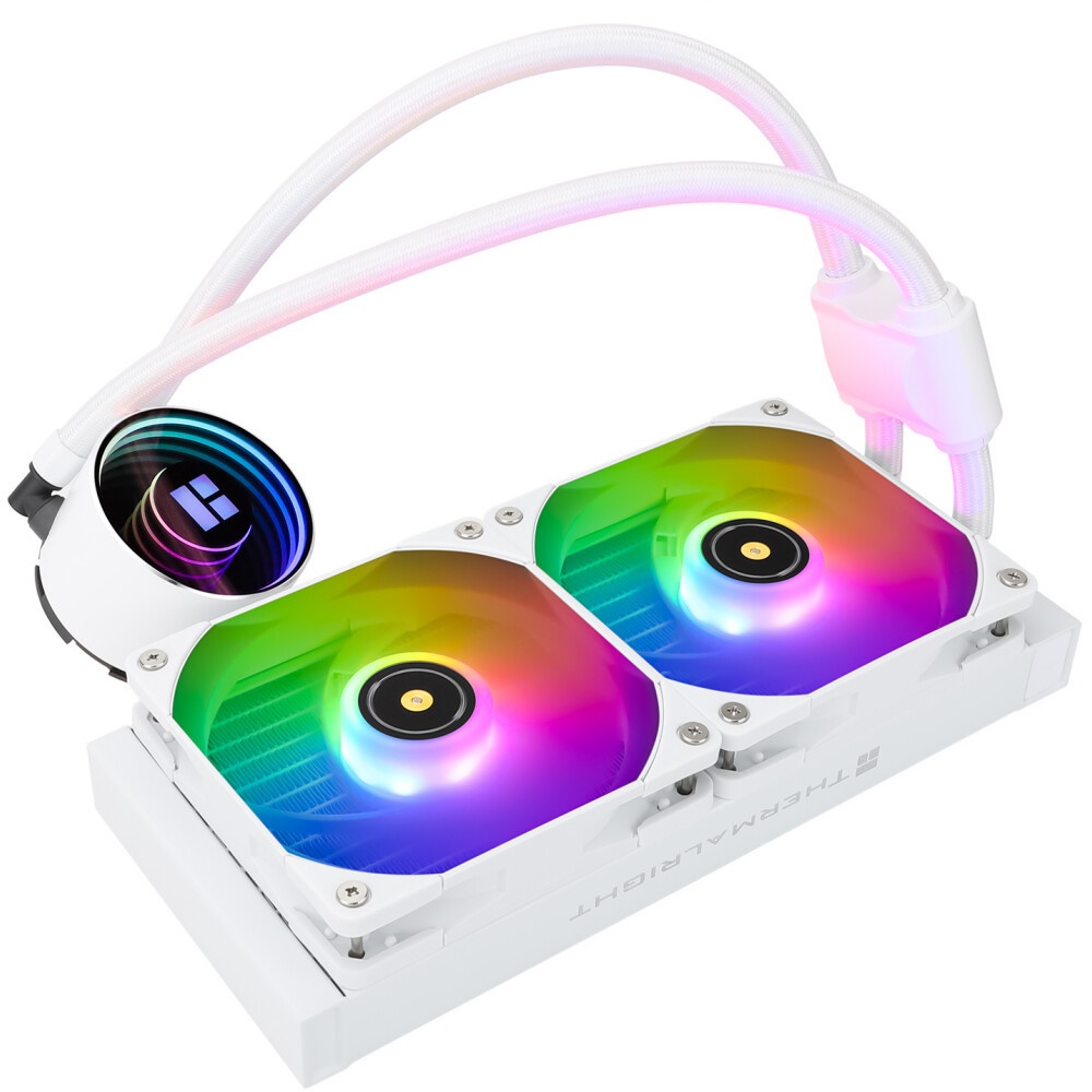 Водяное охлаждение для процессора Thermalright Grand Vision 240 (240mm, LED, White, ARGB/ Fans: 2x12