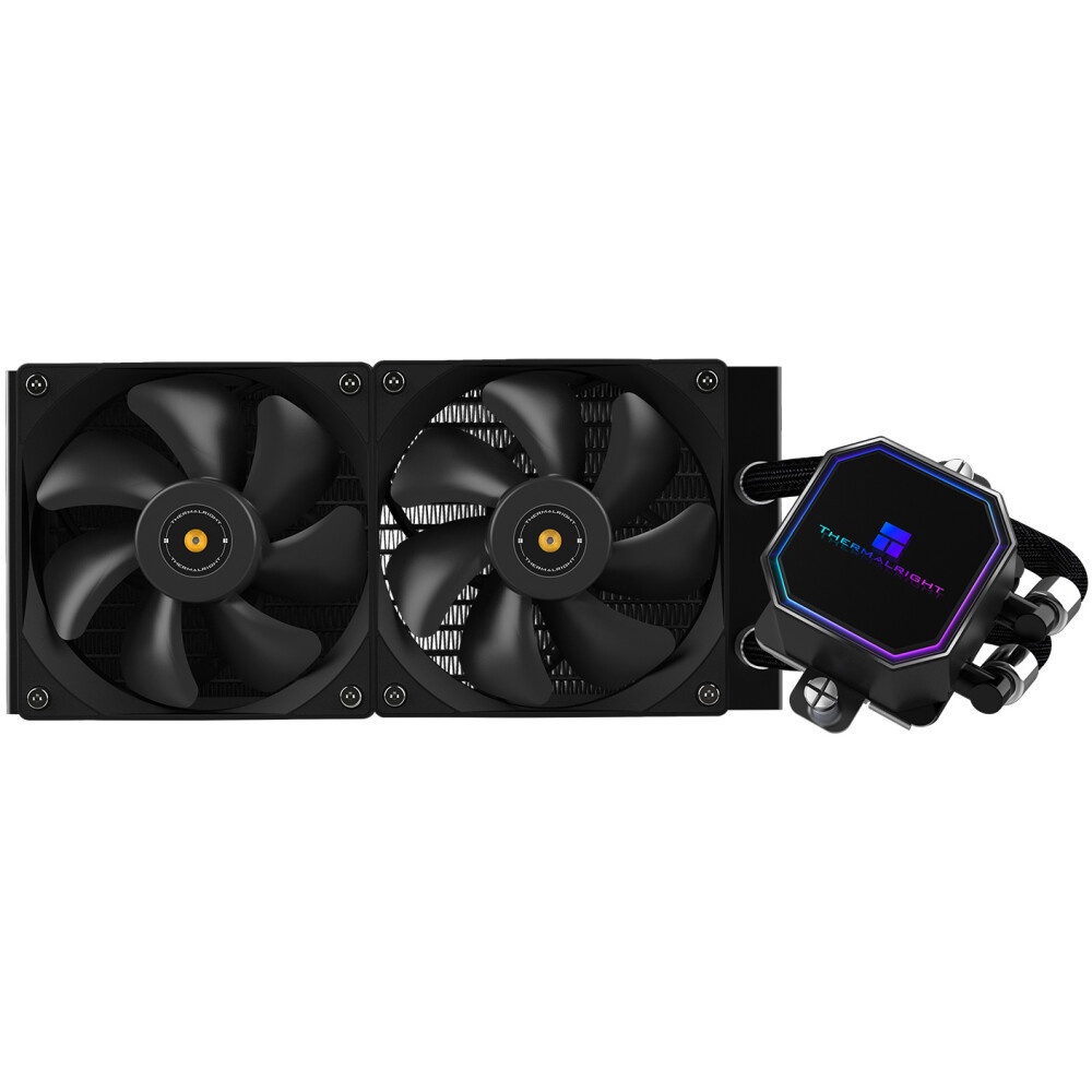 Водяное охлаждение для процессора Thermalright Grand Vision 240 (240mm, LED, White, ARGB/ Fans: 2x12