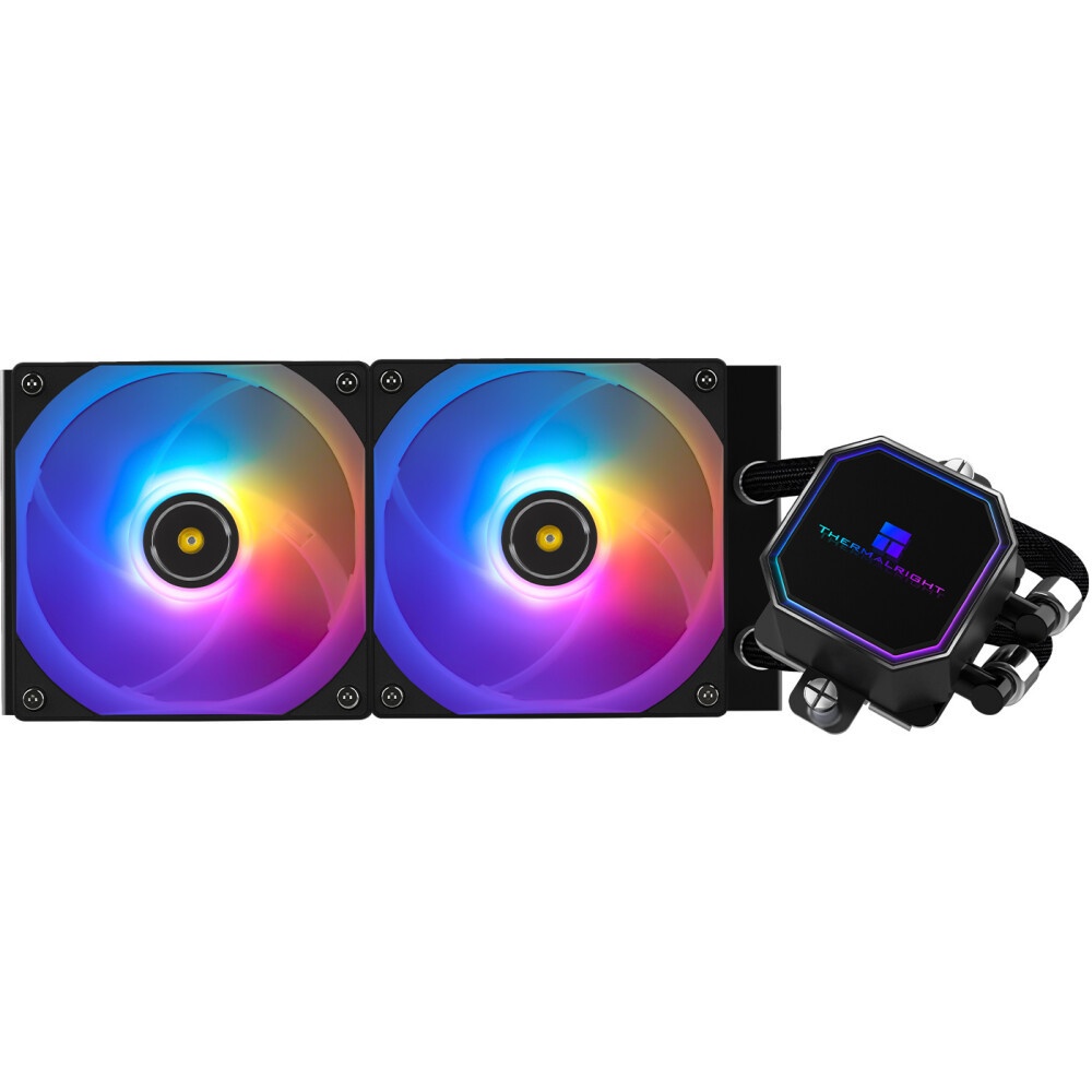 Водяное охлаждение для процессора Thermalright Grand Vision 240 (240mm, LED, White, ARGB/ Fans: 2x12