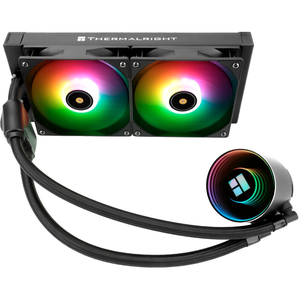 Водяное охлаждение для процессора Thermalright Grand Vision 240 (240mm, LED, White, ARGB/ Fans: 2x12