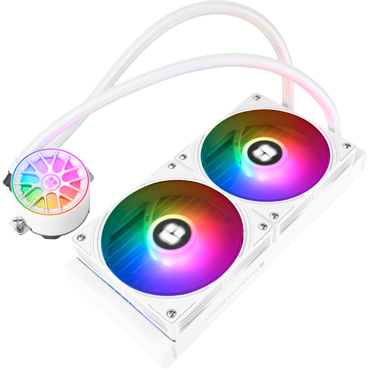 Водяное охлаждение для процессора Thermalright Grand Vision 240 (240mm, LED, White, ARGB/ Fans: 2x12