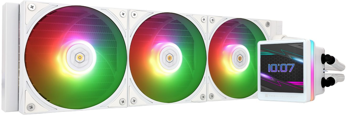 Водяное охлаждение для процессора Thermalright Grand Vision 360 (360mm, LED, White, ARGB/ Fans: 3x12