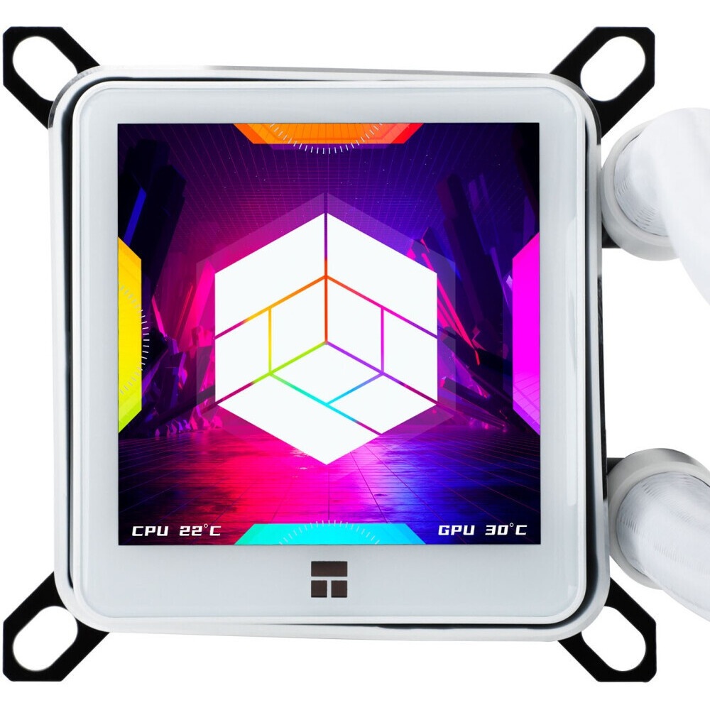Водяное охлаждение для процессора Thermalright Rainbow Vision 360 Turbo (360mm, LED, White, ARGB/ Fa