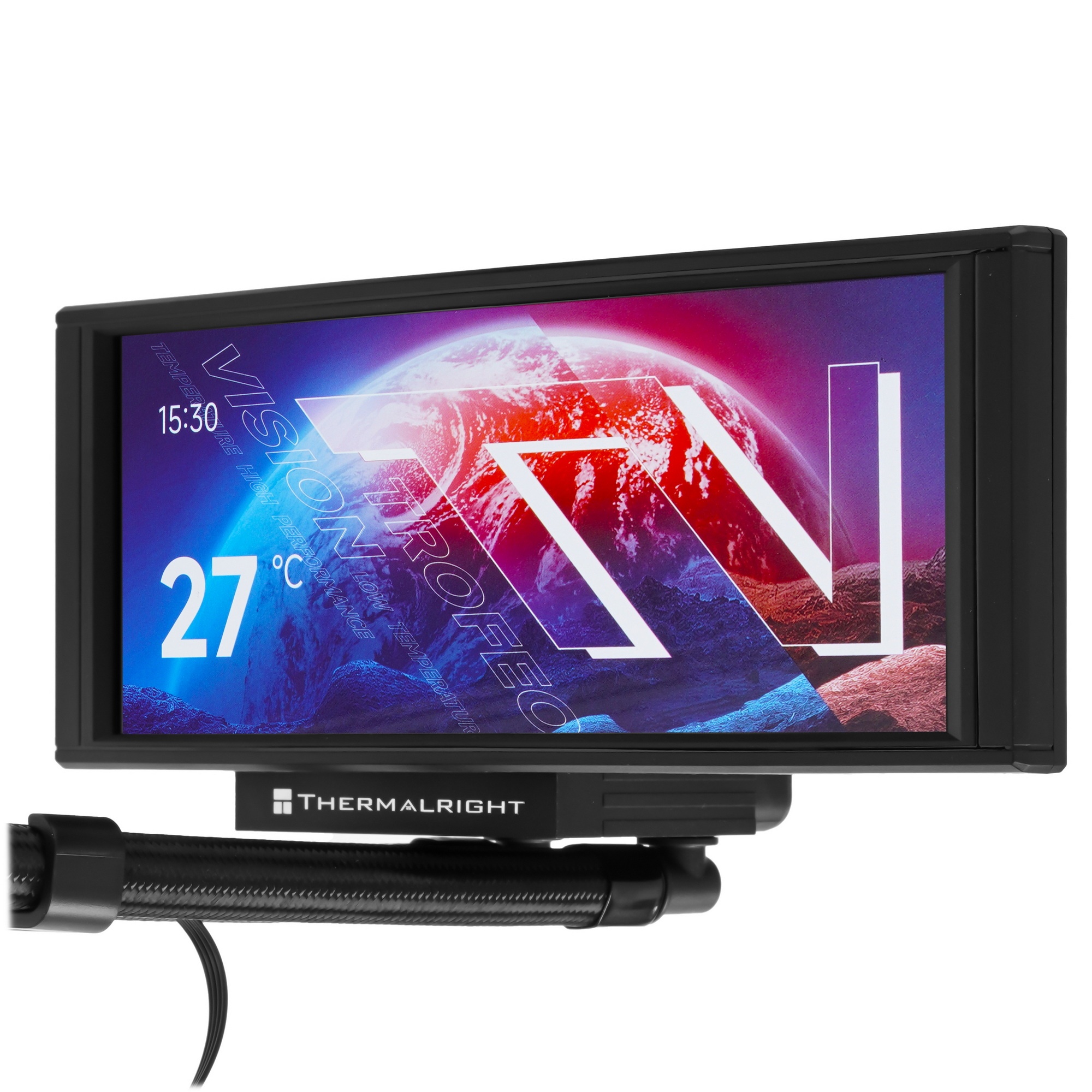 Водяное охлаждение для процессора Thermalright Trofeo Vision 360 (360mm, LED, Black, ARGB/ Fans: 3x1