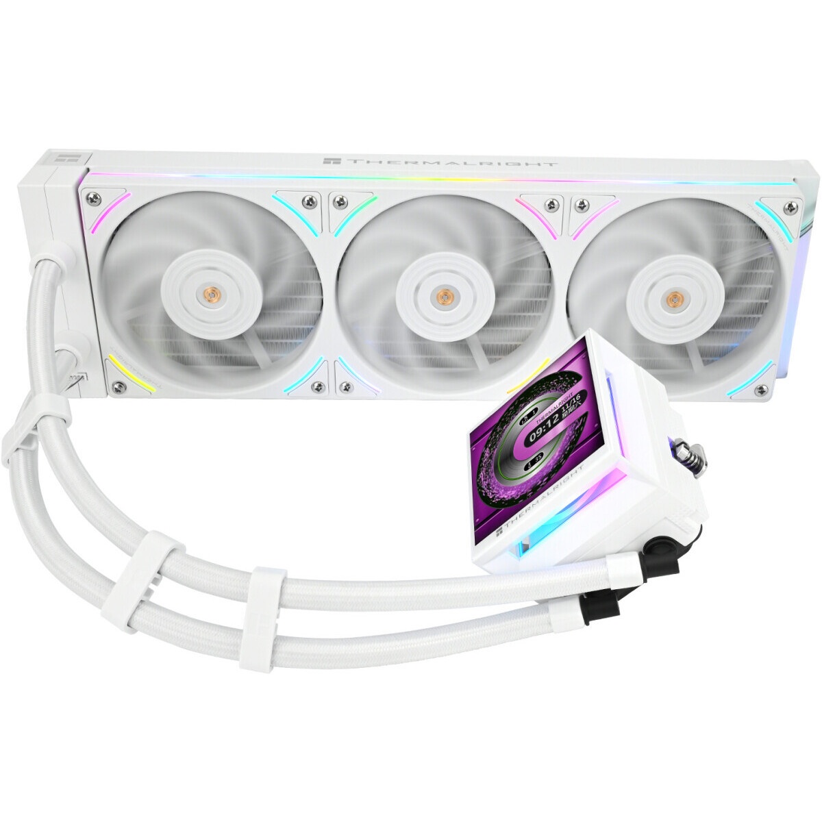 Водяное охлаждение для процессора Thermalright Wonder Vision 360 Turbo (360mm, LED, Black, ARGB/ Fan