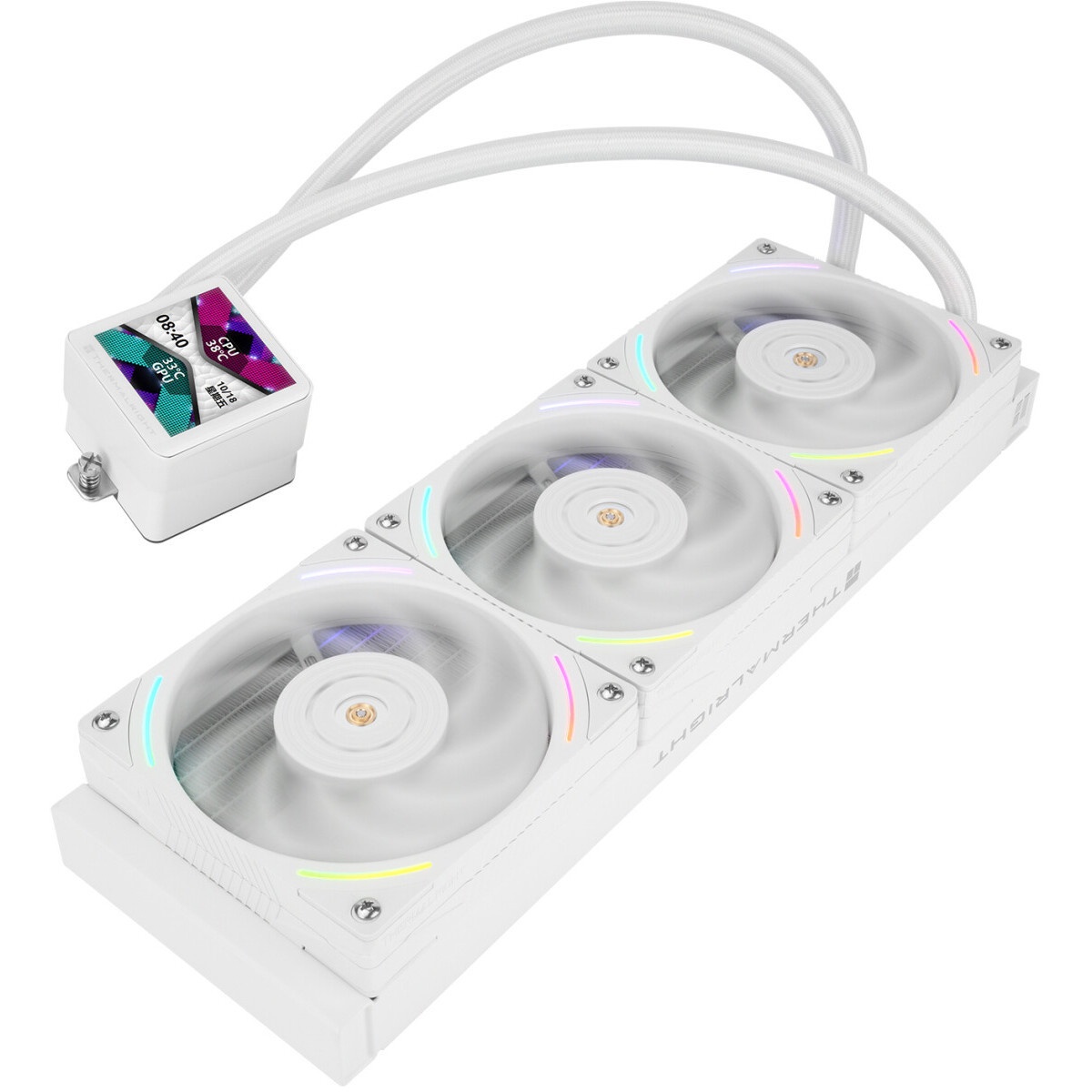 Водяное охлаждение для процессора Thermalright Wonder Vision 360 Turbo (360mm, LED, Black, ARGB/ Fan