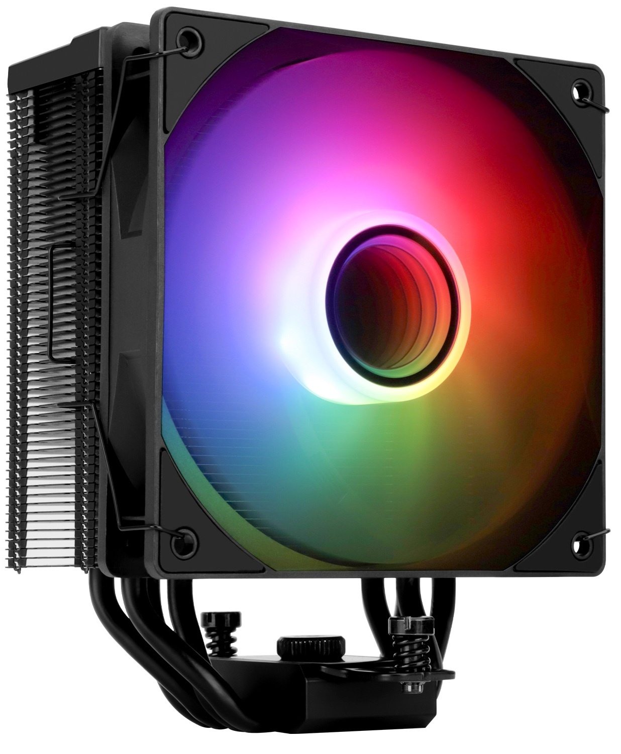 Кулер для процессора Thermalright Assassin Spirit 120 Vision ARGB Black (4-pin PWM, LED temp., 154mm