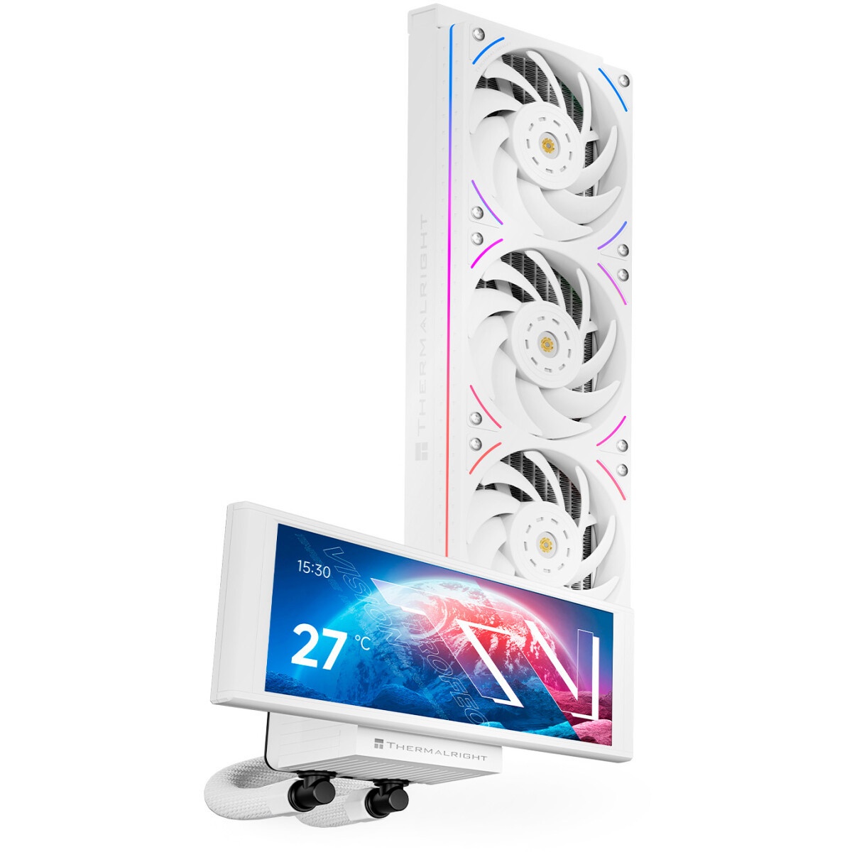 Водяное охлаждение для процессора Thermalright Wonder Vision 360 Turbo (360mm, LED, White, ARGB/ Fan