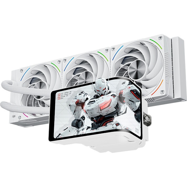 Водяное охлаждение для процессора Thermalright Wonder Vision 360 Turbo (360mm, LED, White, ARGB/ Fan