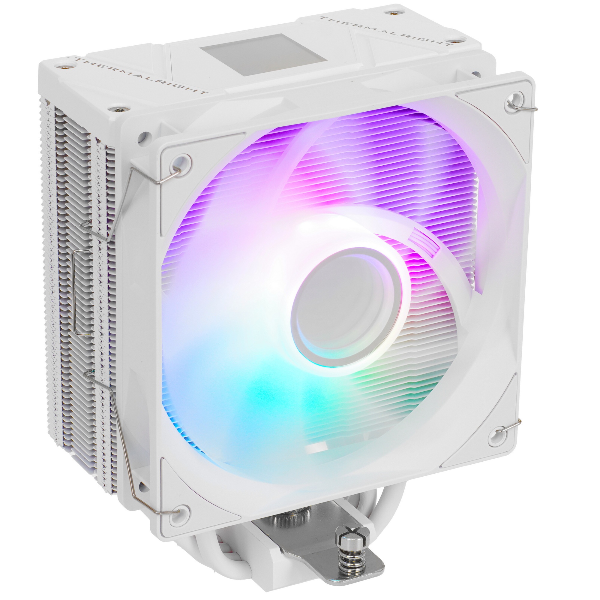 Кулер для процессора Thermalright Assassin Spirit 120 Vision ARGB White (4-pin PWM, LED temp., 154mm