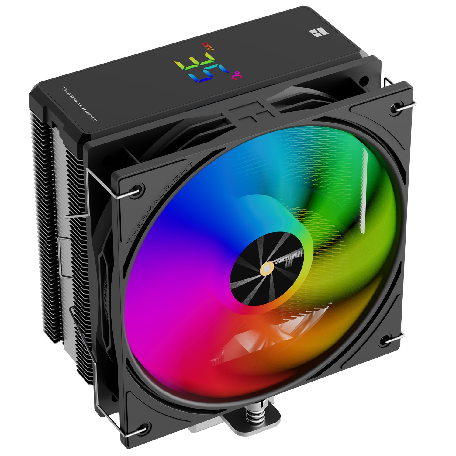 Кулер для процессора Thermalright Assassin X 120 R Digital ARGB Black (4-pin PWM, 151mm, Al/Cu, 4x6m