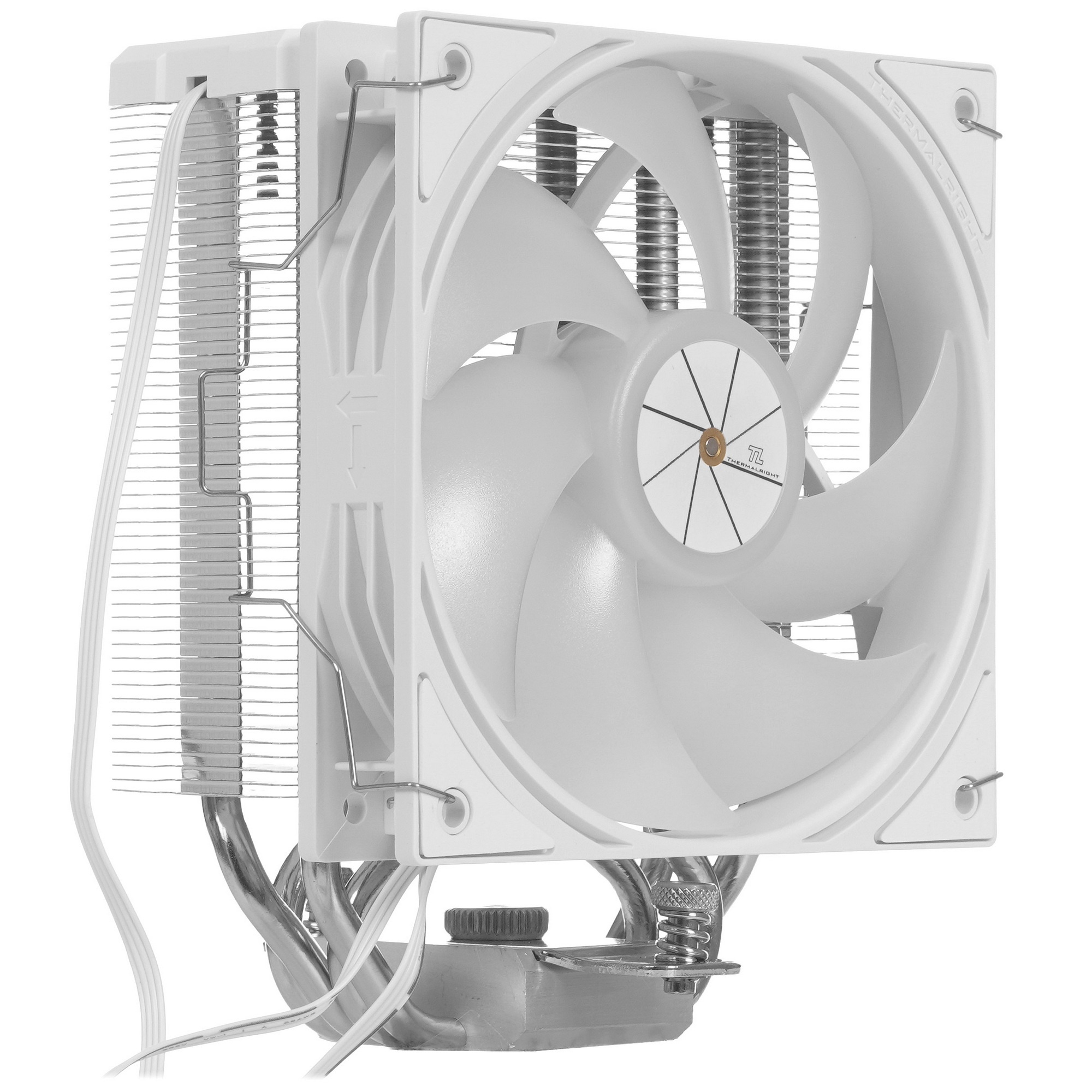 Кулер для процессора Thermalright Assassin X 120 R Digital ARGB White (4-pin PWM, 151mm, Al/Cu, 4x6m