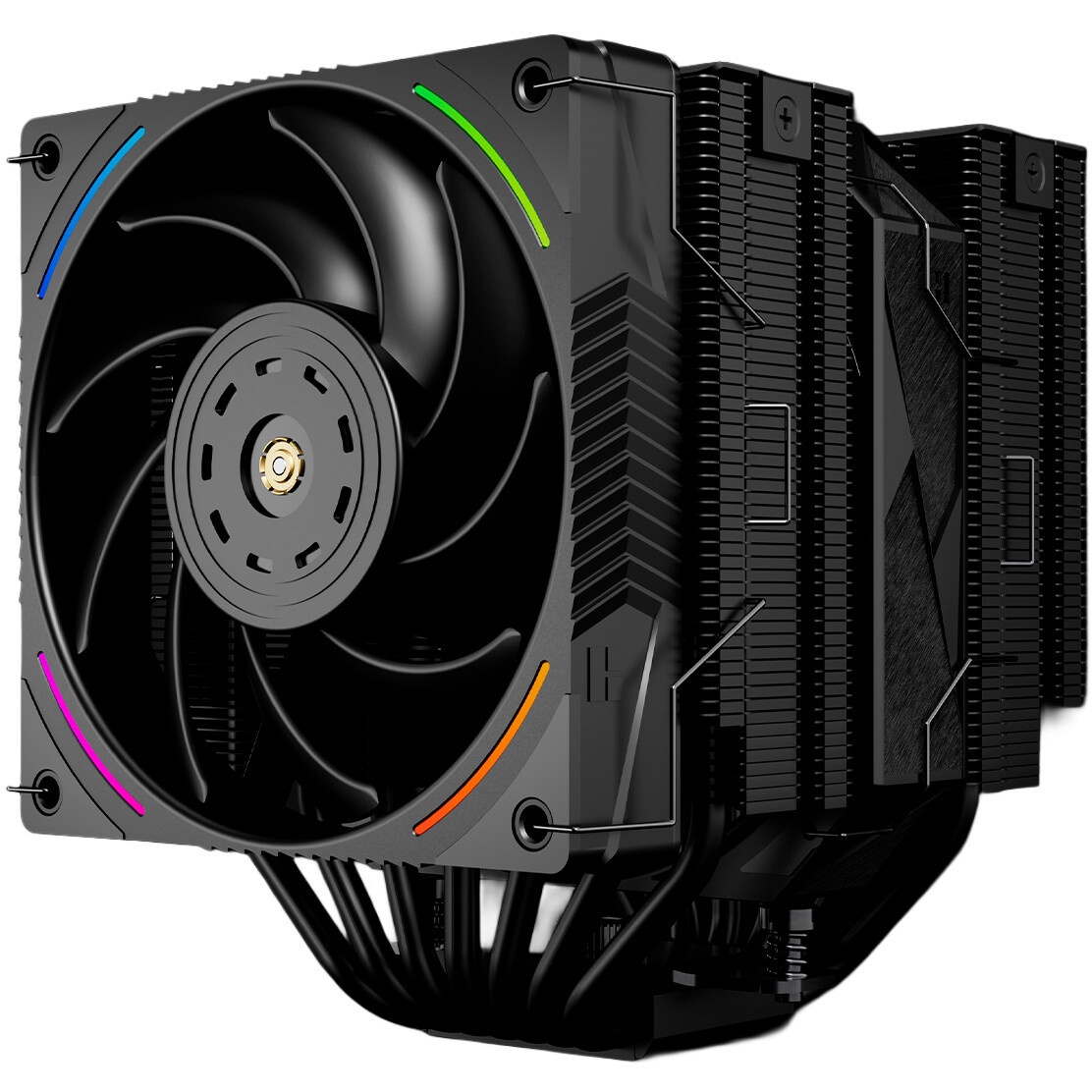 Кулер для процессора Thermalright Phantom Spirit 120 Digital EVO (4-pin PWM, LED temp., 160mm, Ni/CU