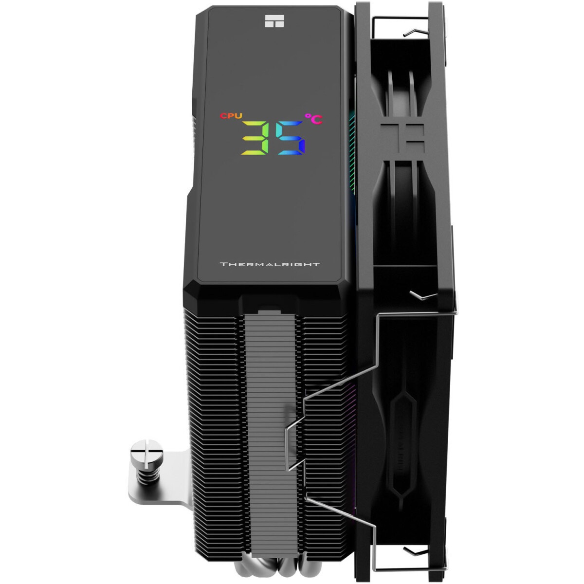Кулер для процессора Thermalright Phantom Spirit 120 Vision EVO (4-pin PWM, LED, 160mm, Ni/CU, 7x6mm