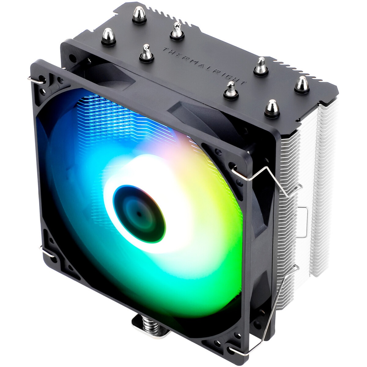 Кулер для процессора Thermalright Phantom Spirit 120 Vision EVO (4-pin PWM, LED, 160mm, Ni/CU, 7x6mm