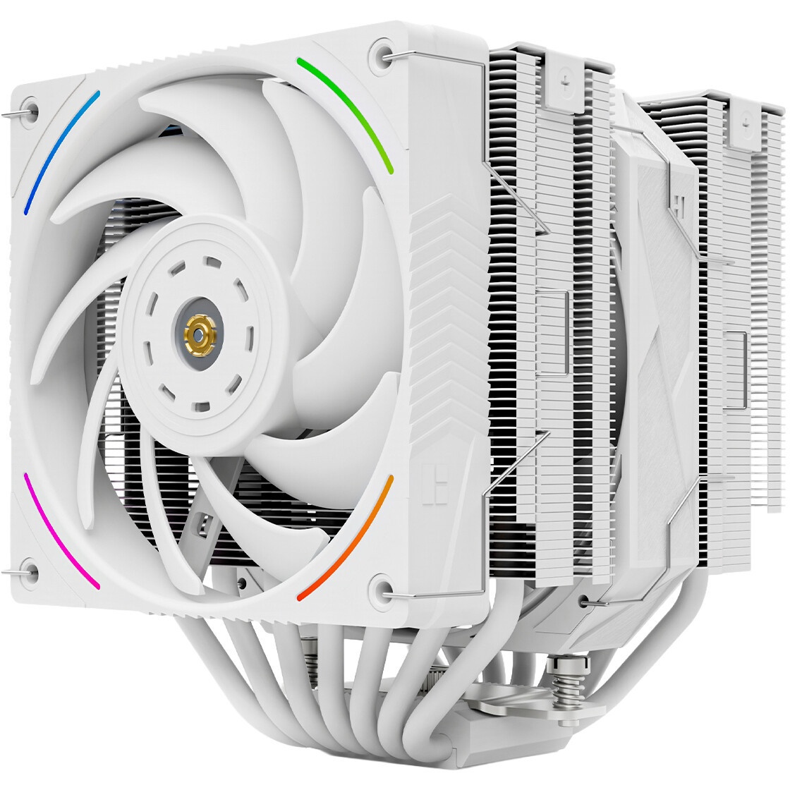 Кулер для процессора Thermalright Phantom Spirit 120 Vision EVO (4-pin PWM, LED, 160mm, Ni/CU, 7x6mm