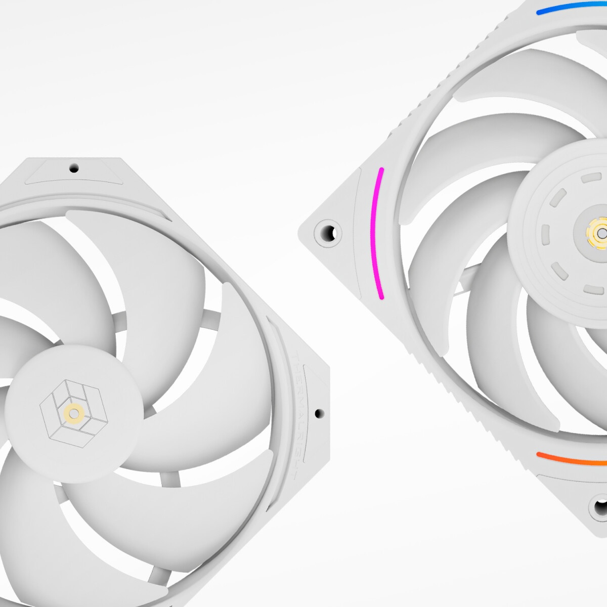 Кулер для процессора Thermalright Phantom Spirit 120 Vision EVO (4-pin PWM, LED, 160mm, Ni/CU, 7x6mm