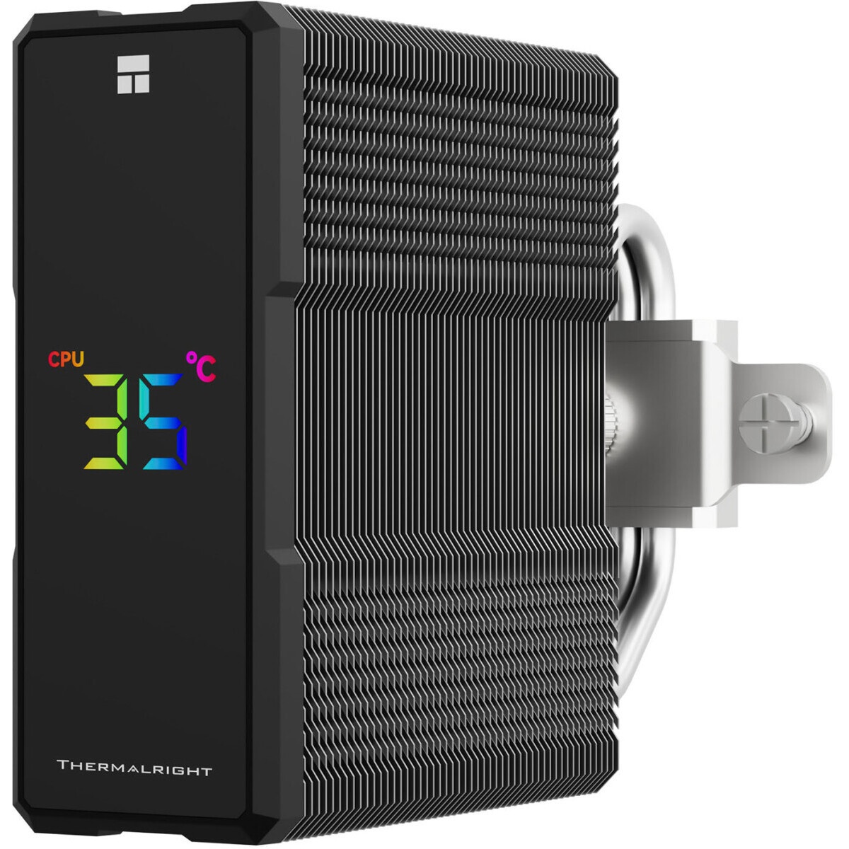 Кулер для процессора Thermalright Phantom Spirit 120 Vision SNOW (4-pin PWM, LED, 160mm, Ni/CU, 7x6m
