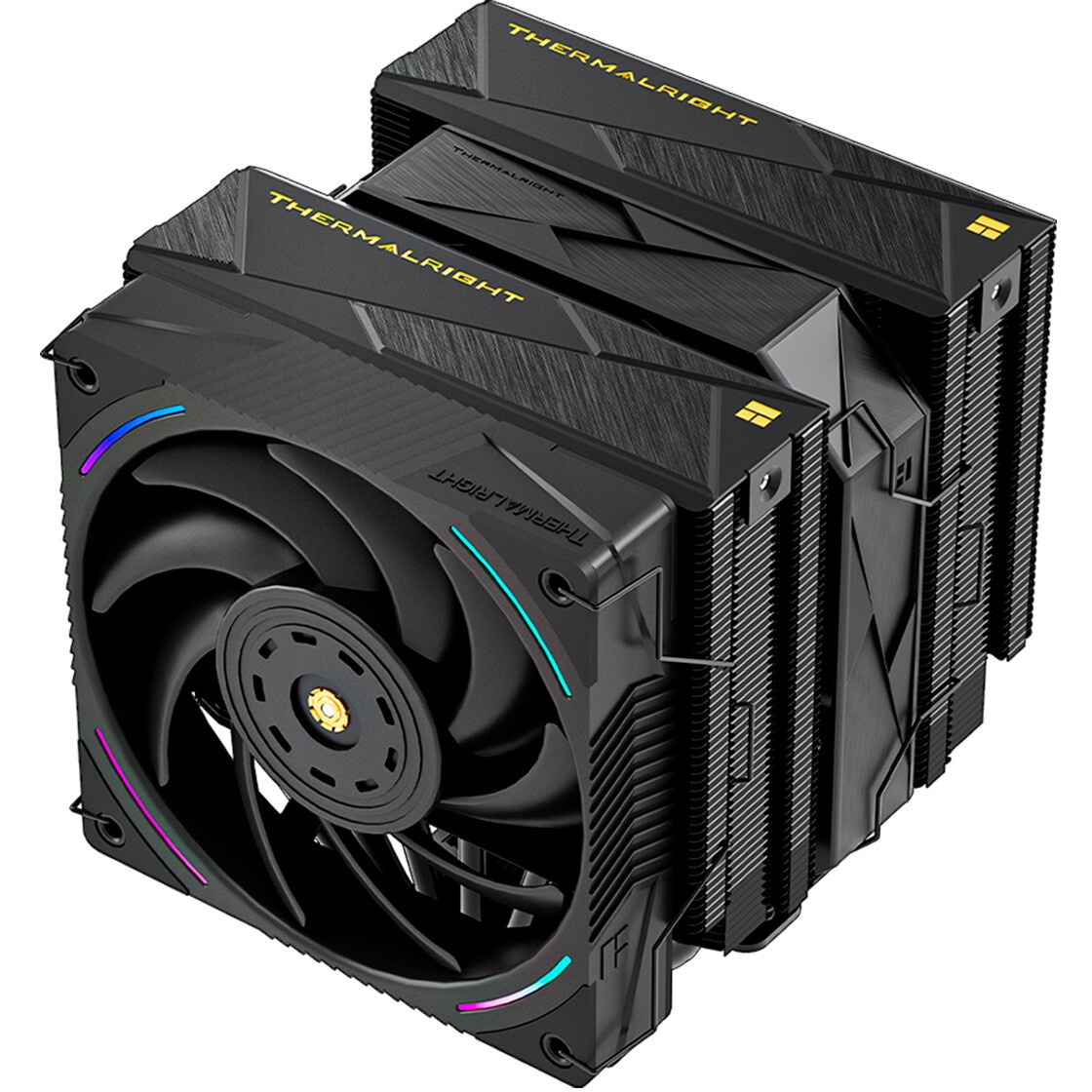 Кулер для процессора Thermalright Phantom Spirit 120 Vision SNOW (4-pin PWM, LED, 160mm, Ni/CU, 7x6m